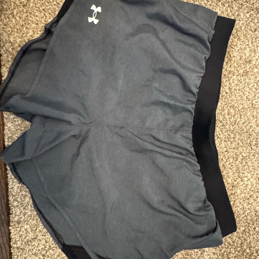Women’s Under Armour Gray Athletic Shorts